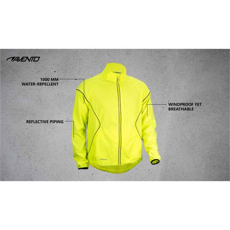 Running Jacket  Neon Yellow - Image 7