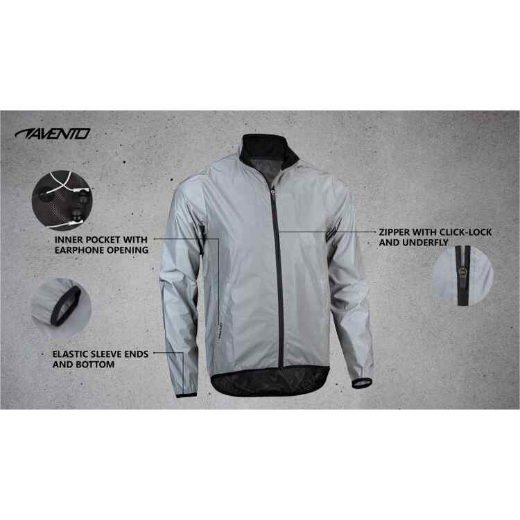 Reflective Jacket Men  Full Reflective - Image 12