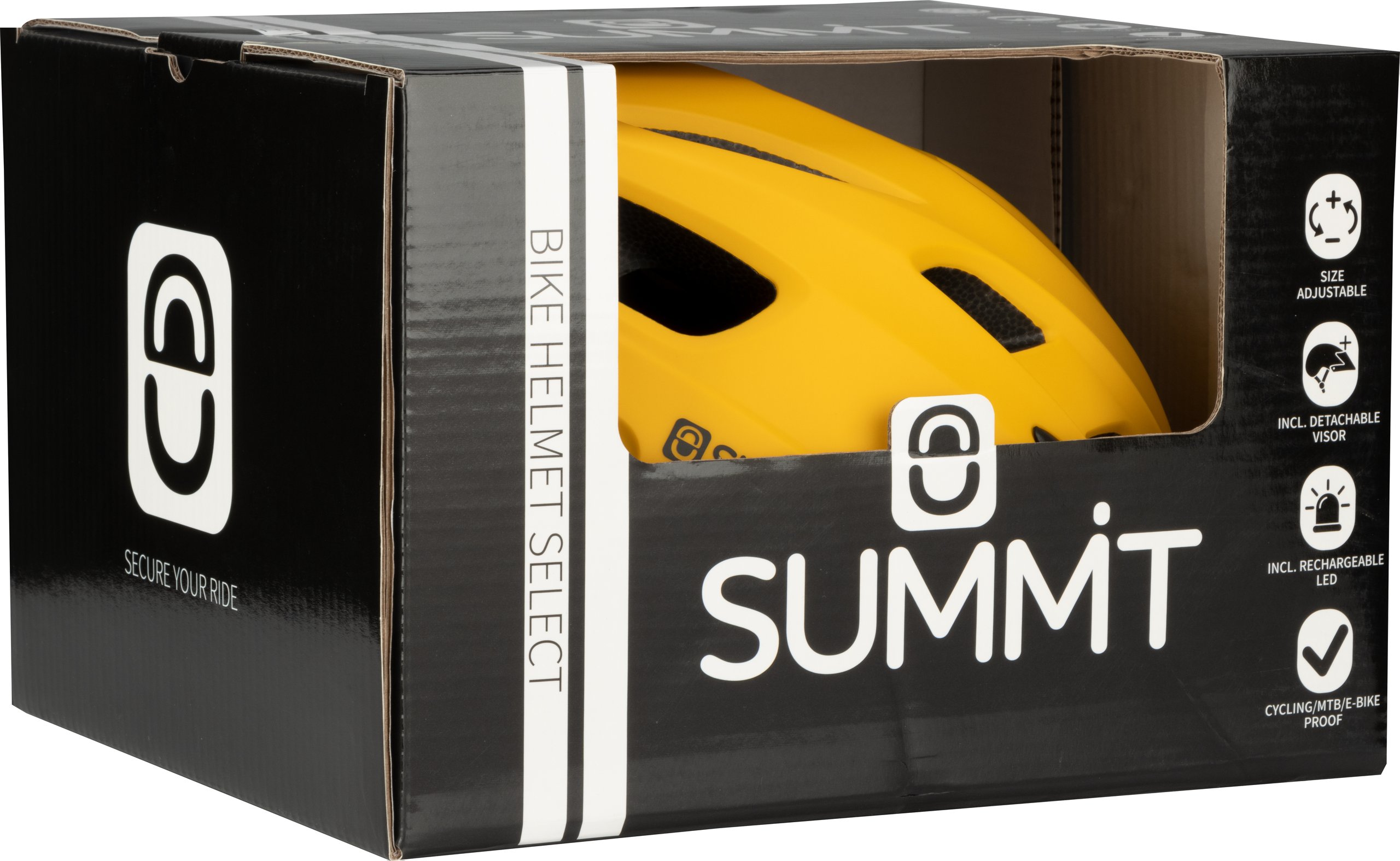 Bicycle Safety Helmet Sr Adjustable  LED - Bilde 7