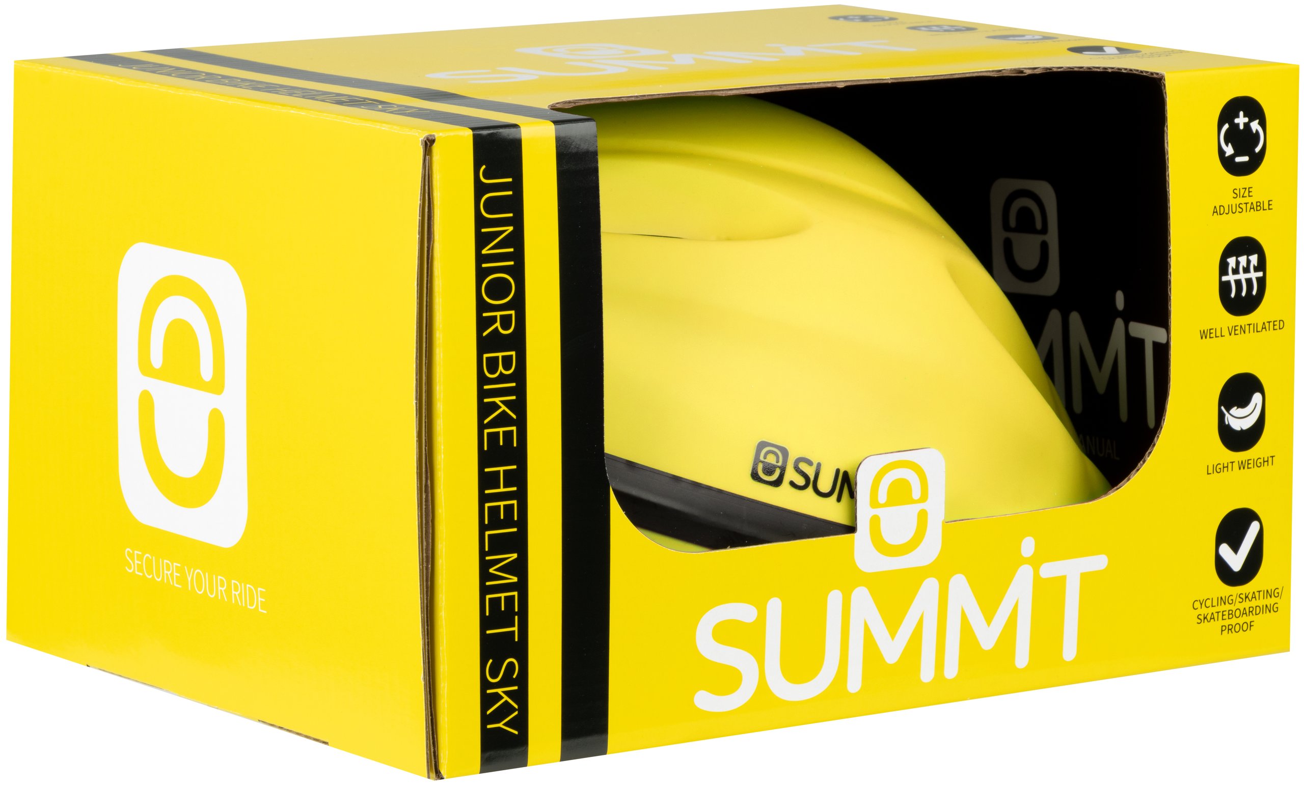 Bicycle Safety Helmet Junior Adjustable - Bilde 6