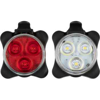 LED Bicycle Lights Set Rechargeable  TriLED 45