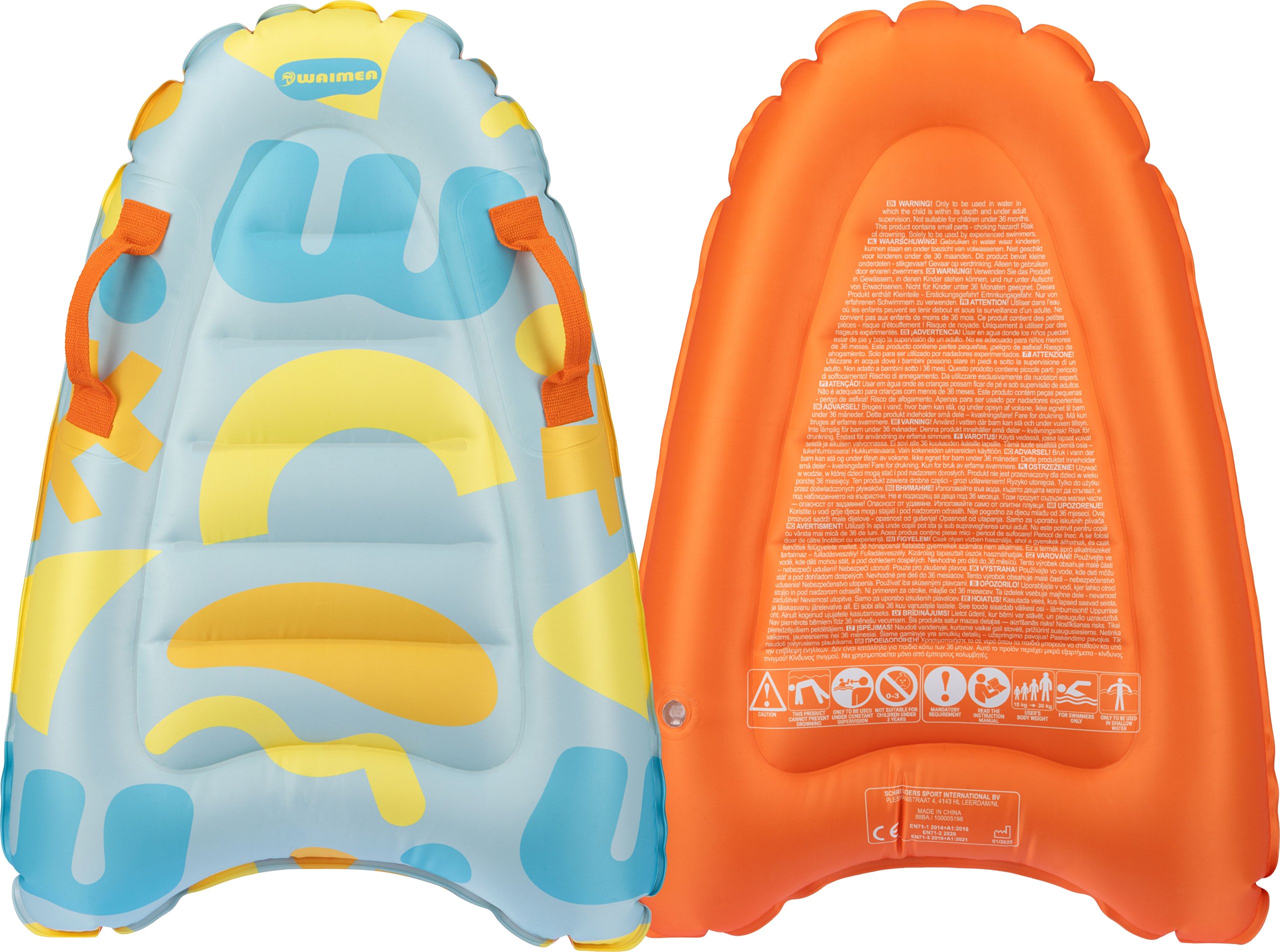 Inflatable Bodyboard 70 cm Makaio