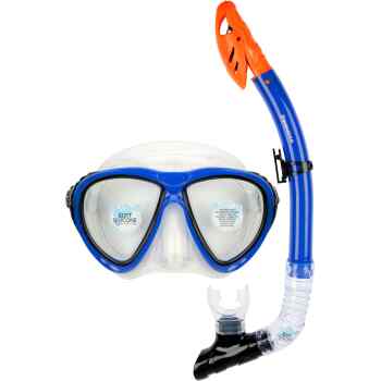 Diving Mask with Snorkel Silicone  Senior