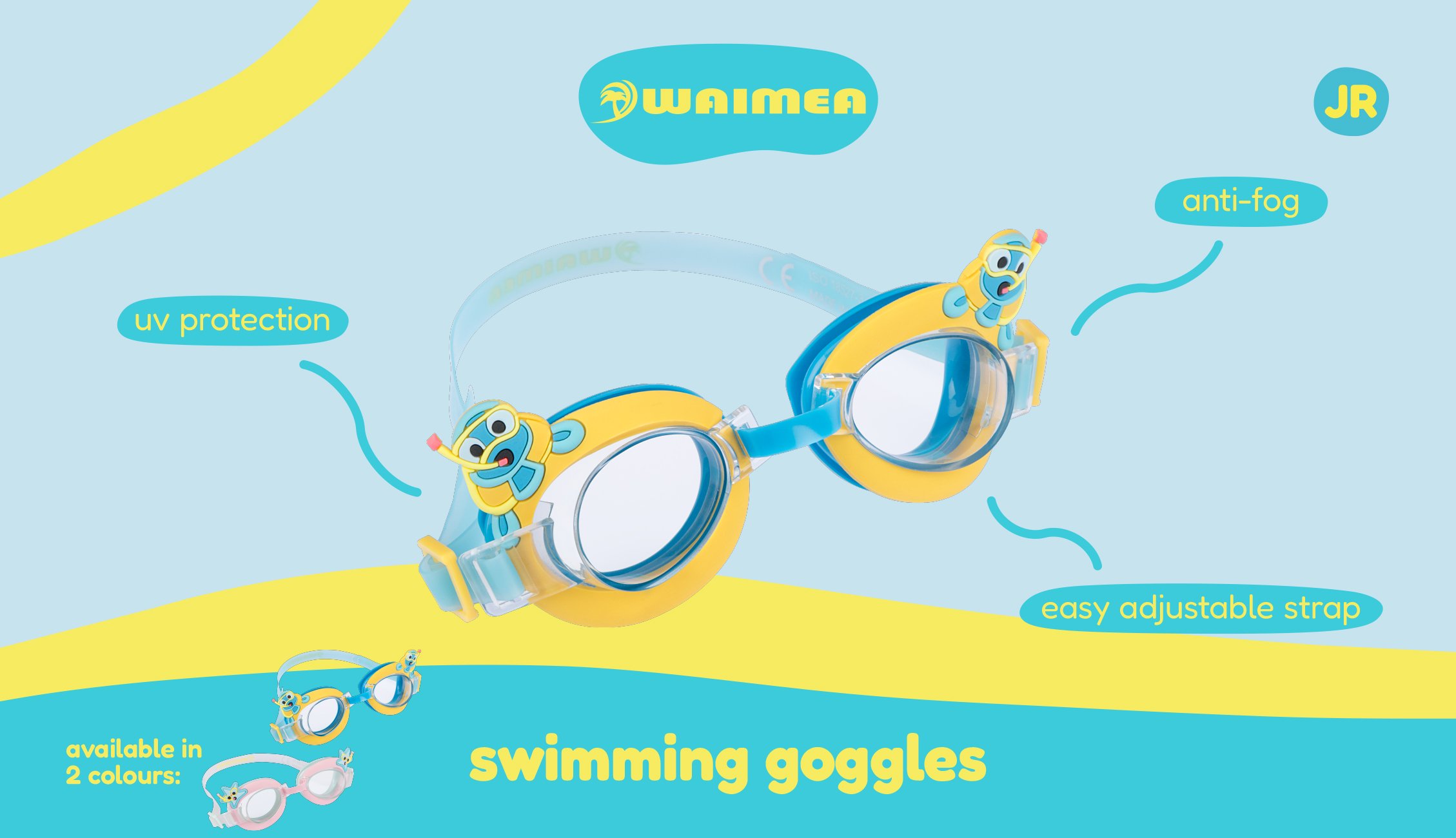 Swim Goggles Cartoon Kids Moko - Image 4